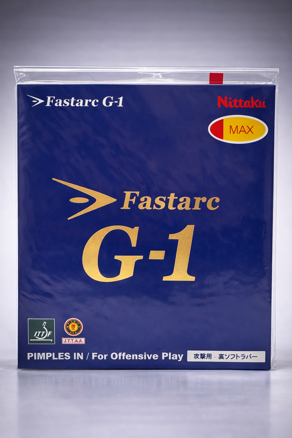 Nittaku Fastarc G-1 Table Tennis Rubber (2.1-2.2mm)